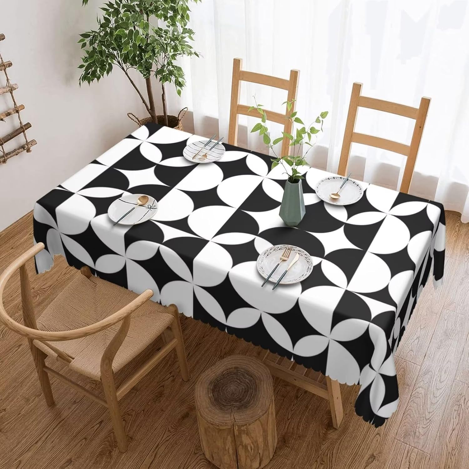 Century Textile & Sewing Supply Reviews - Toalha de Mesa Minimalista Moderna de