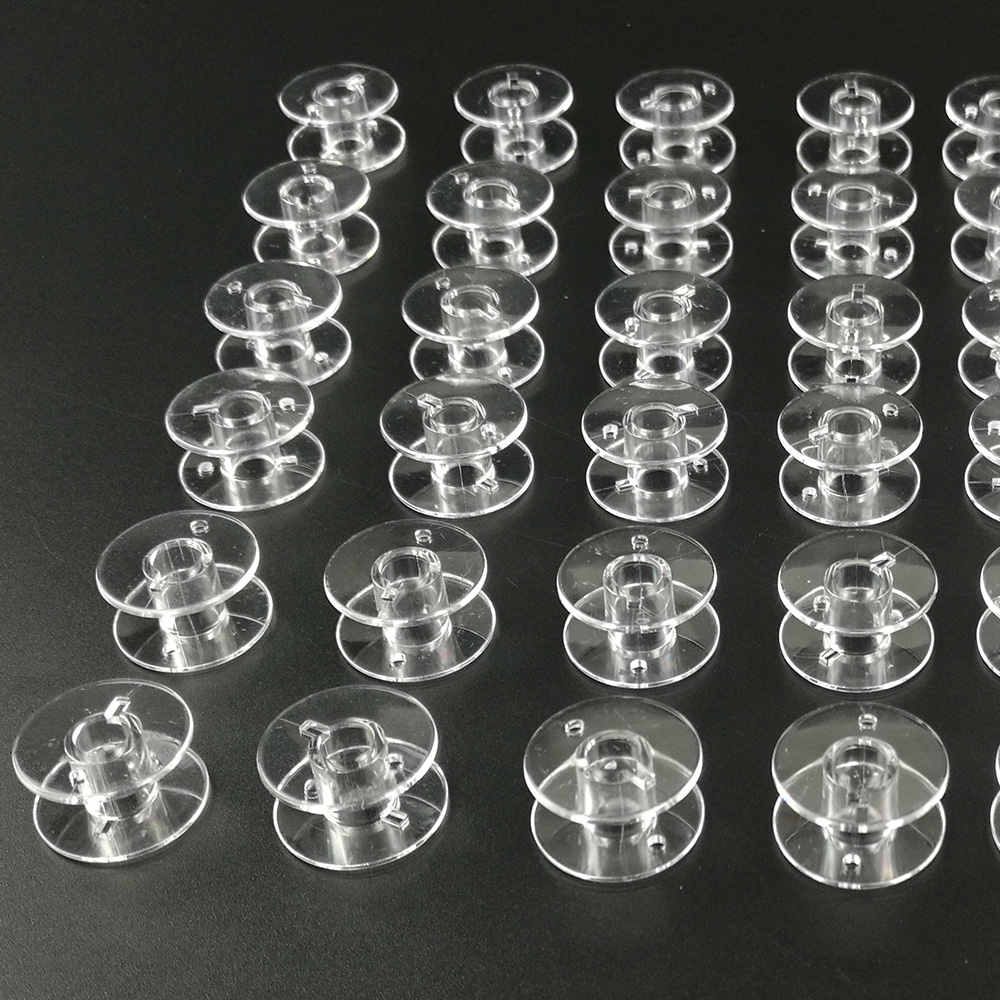 Thread Bobbins Empty - 50 pçs plástico vazio fio bobinas