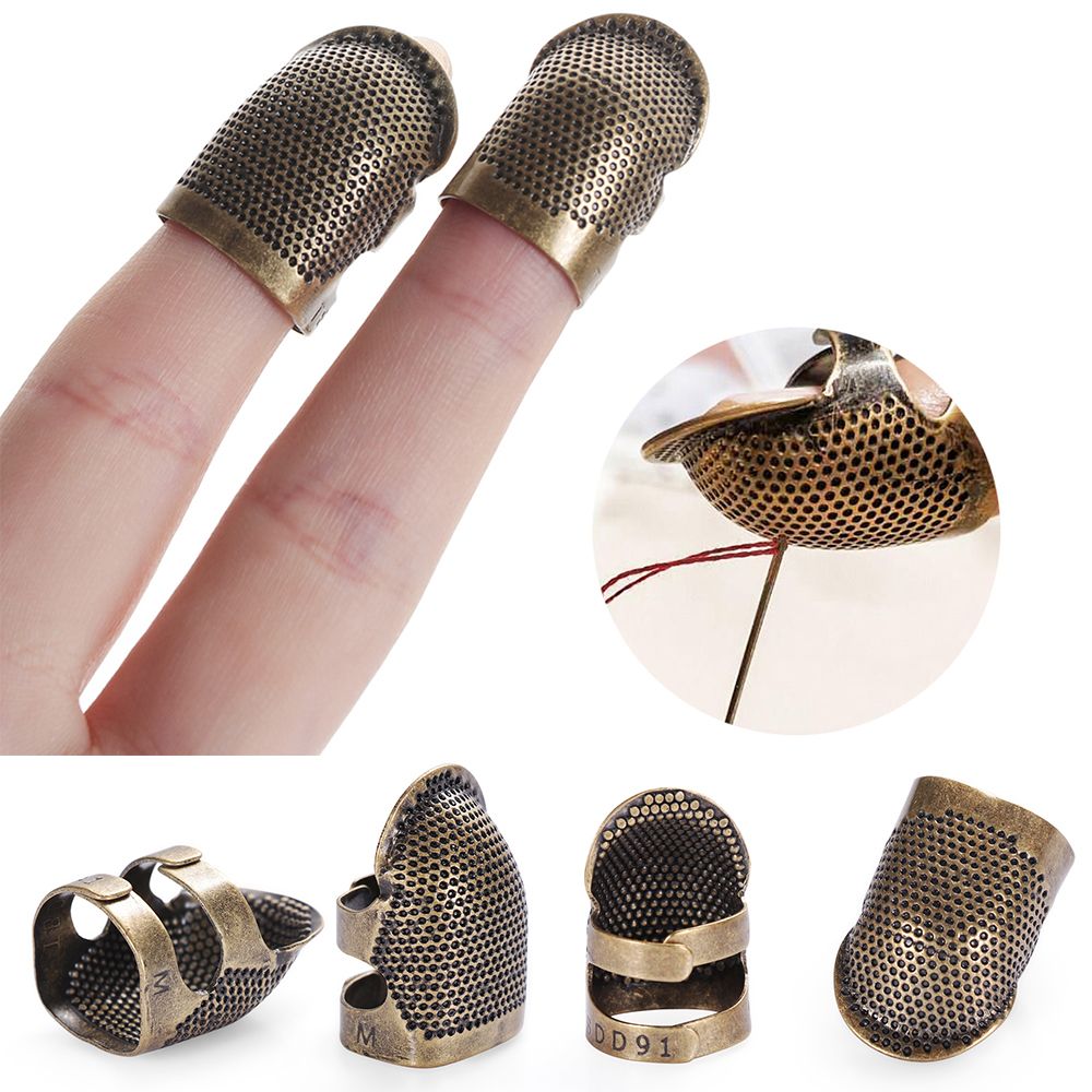 Sewing Thimble Metal - Didal Antique Ring Finger Protector Metal,