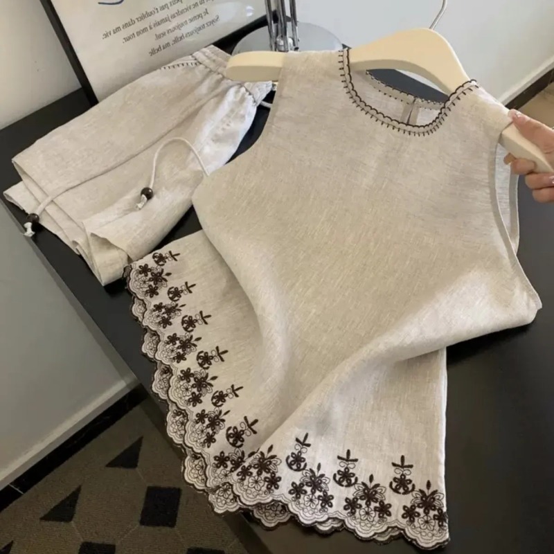 Sewing Vest - Simples estilo dinheiro velho algodão e