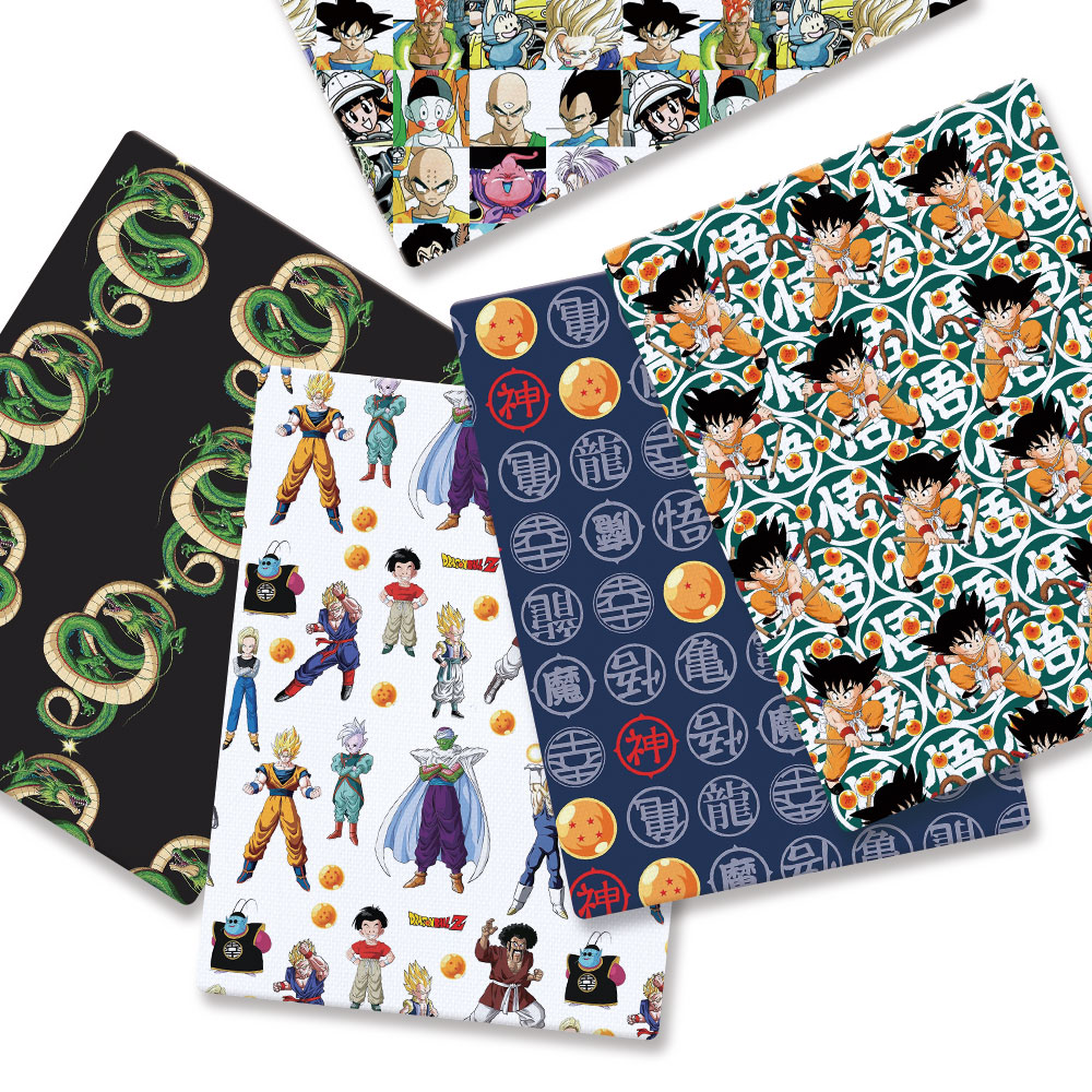 Sewing Production - Tecido Estampado Dragon Ball Anime para