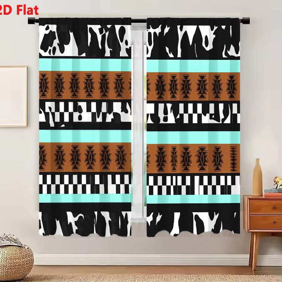 Century Textile & Sewing Supply Reviews - 2 Peças de Cortinas com Padrão
