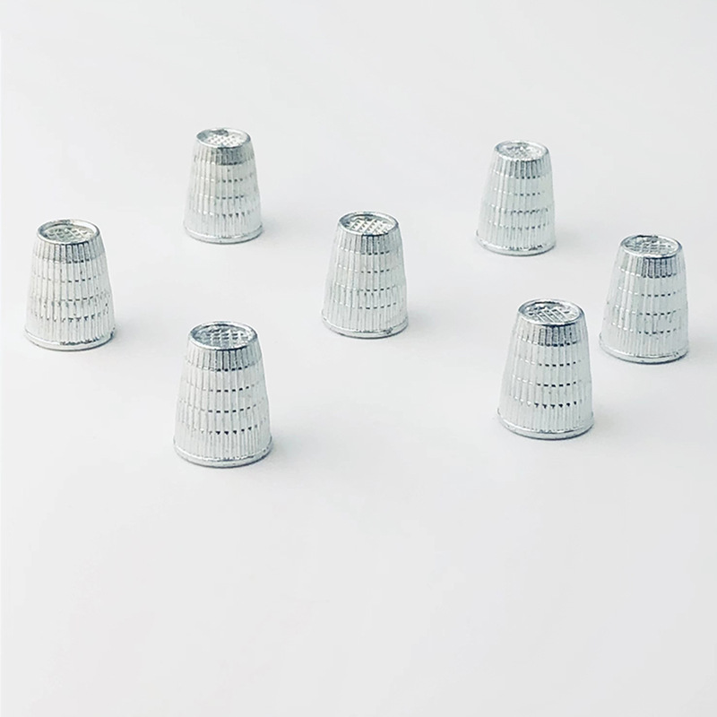 Sewing Thimble Metal - Liga dedal metal costura Kit, agulha