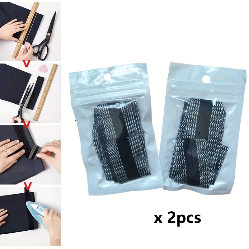 Interfacing Iron On - 2 unidades/pacote, 1m, Fita Adesiva Termocolante