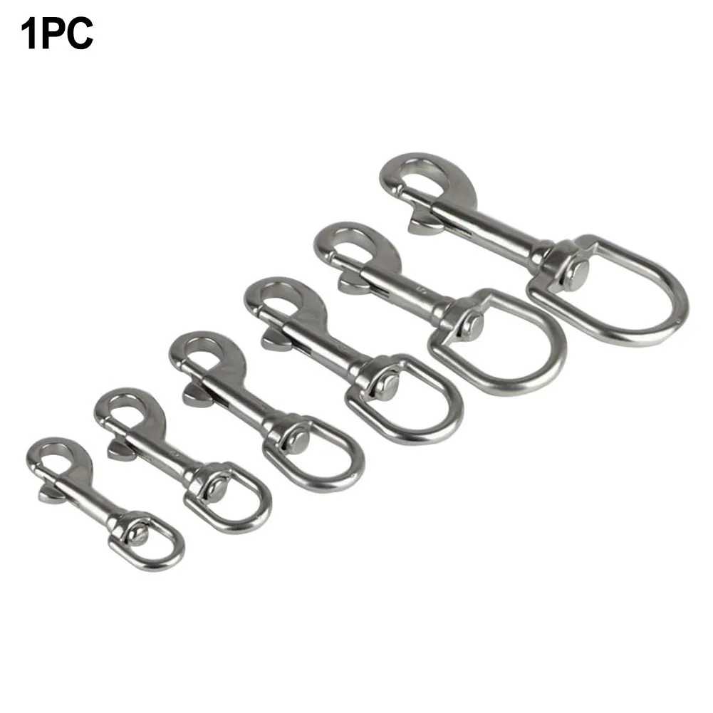 Hook Eye Fastener - 1pc gancho 316 aço inoxidável giratória