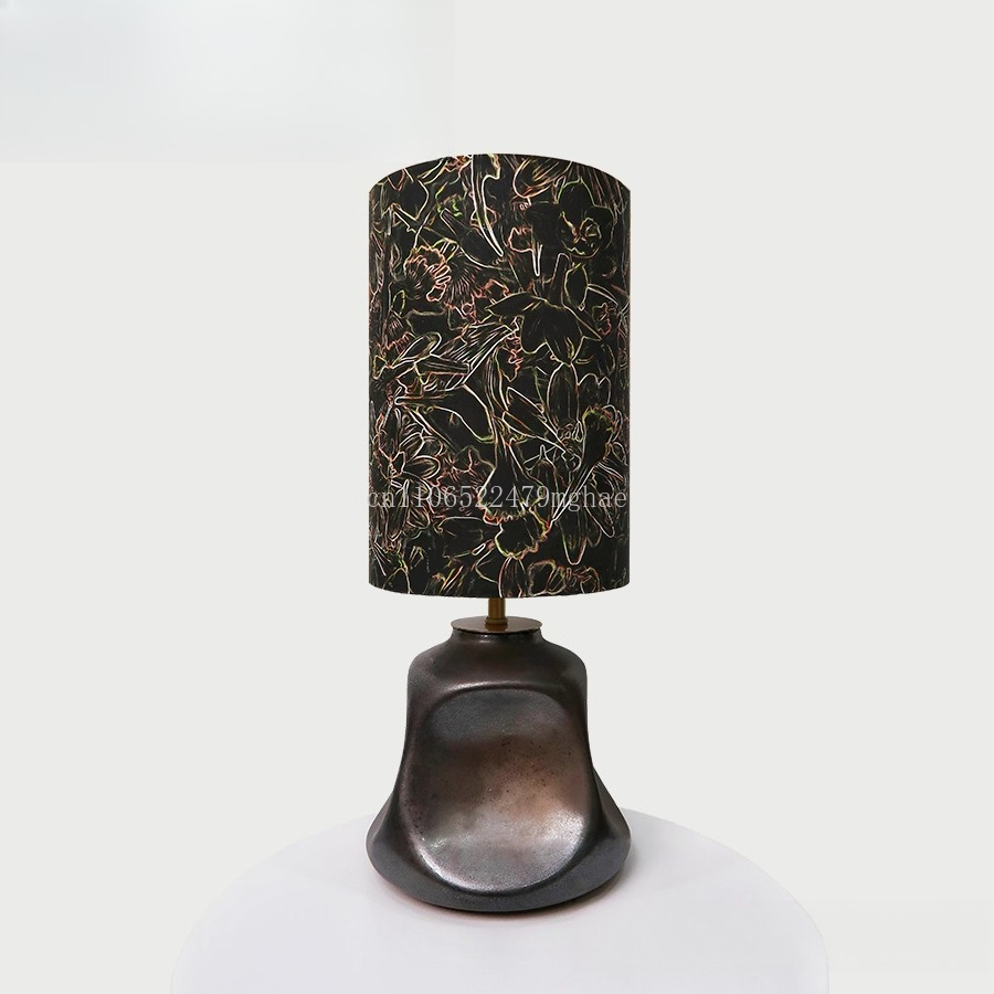 Century Textile & Sewing Supply Reviews - Candeeiro de mesa de tecido Liberty
