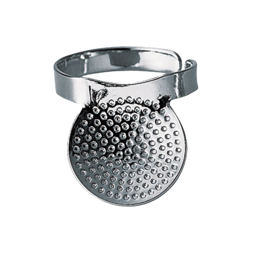 Sewing Thimble Metal - Protetor de Mão Clover com Costura