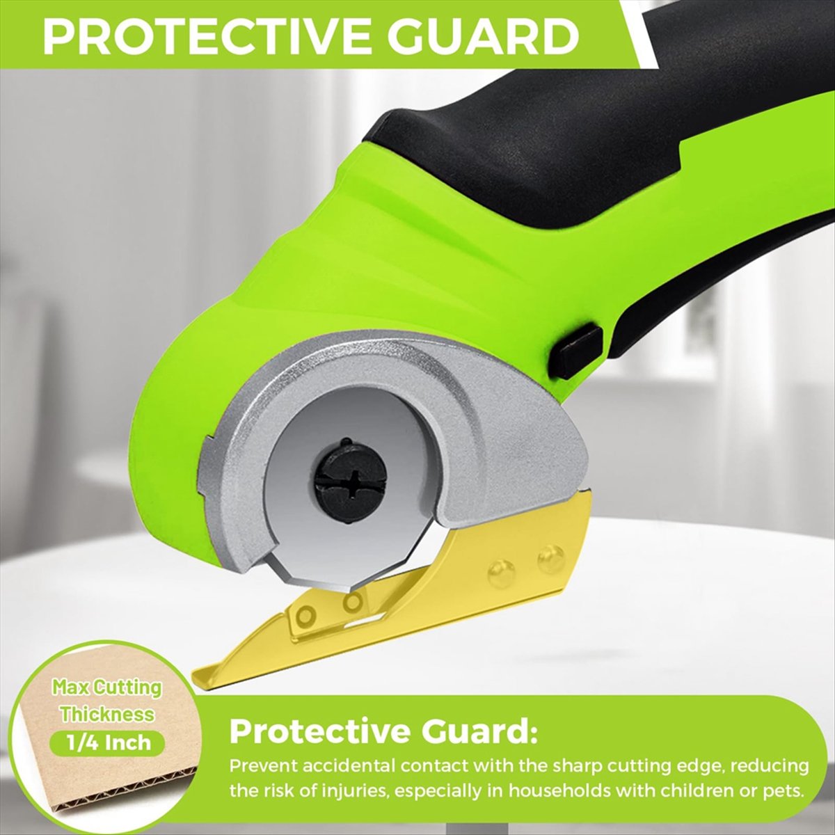 Tesoura Elétrica Sem Fio para  - Rotary Cutter Fabric avaliação e preço