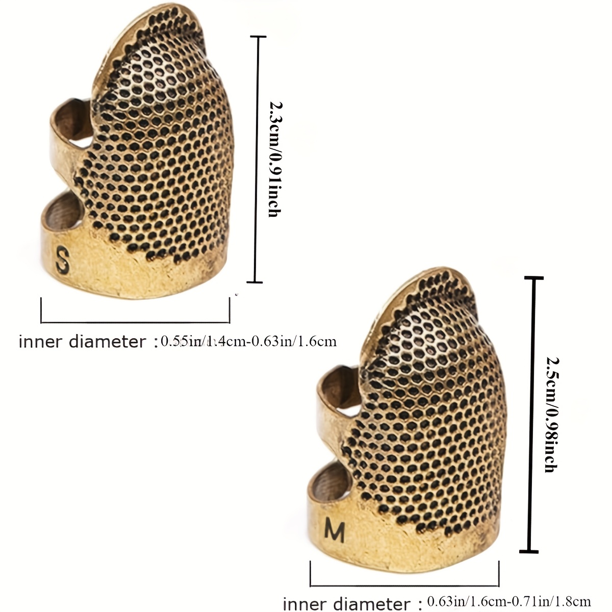 Dedais de Costura, Anéis de De - Sewing Thimble Metal avaliação e preço