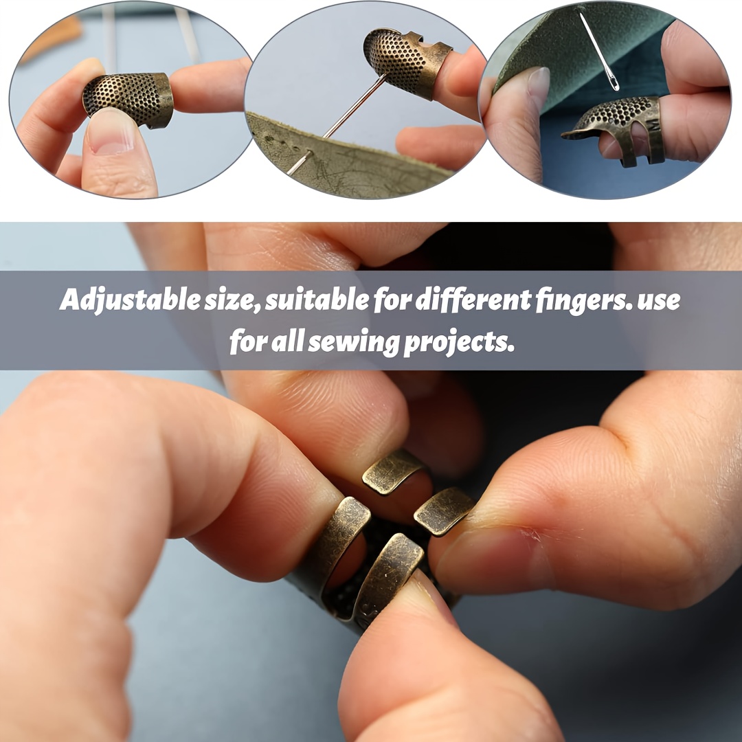 Dedais de Costura, Anéis de De - Sewing Thimble Metal avaliação e preço