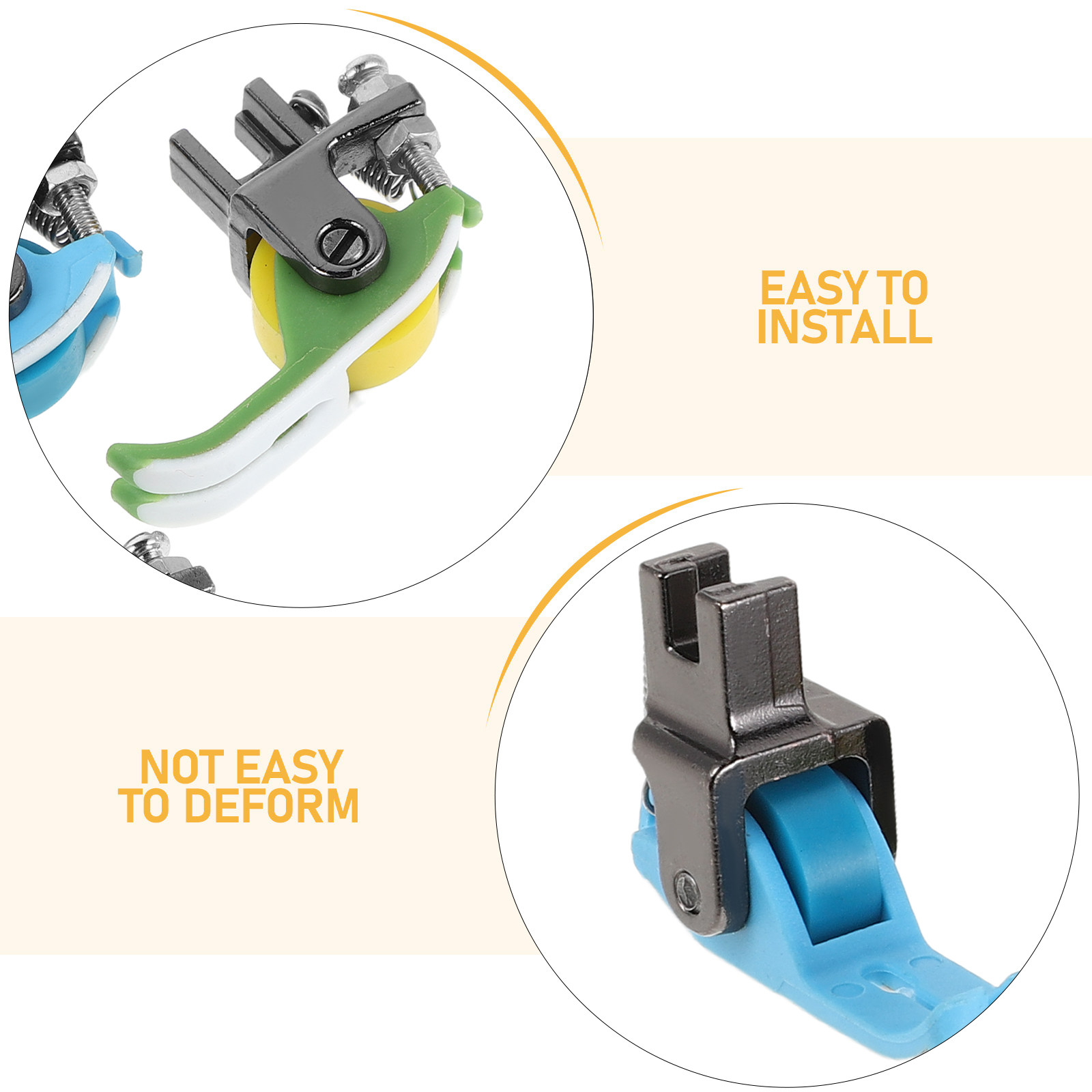 5 Peças de Calcador de Ferro p - Sewing Hemming avaliação e preço