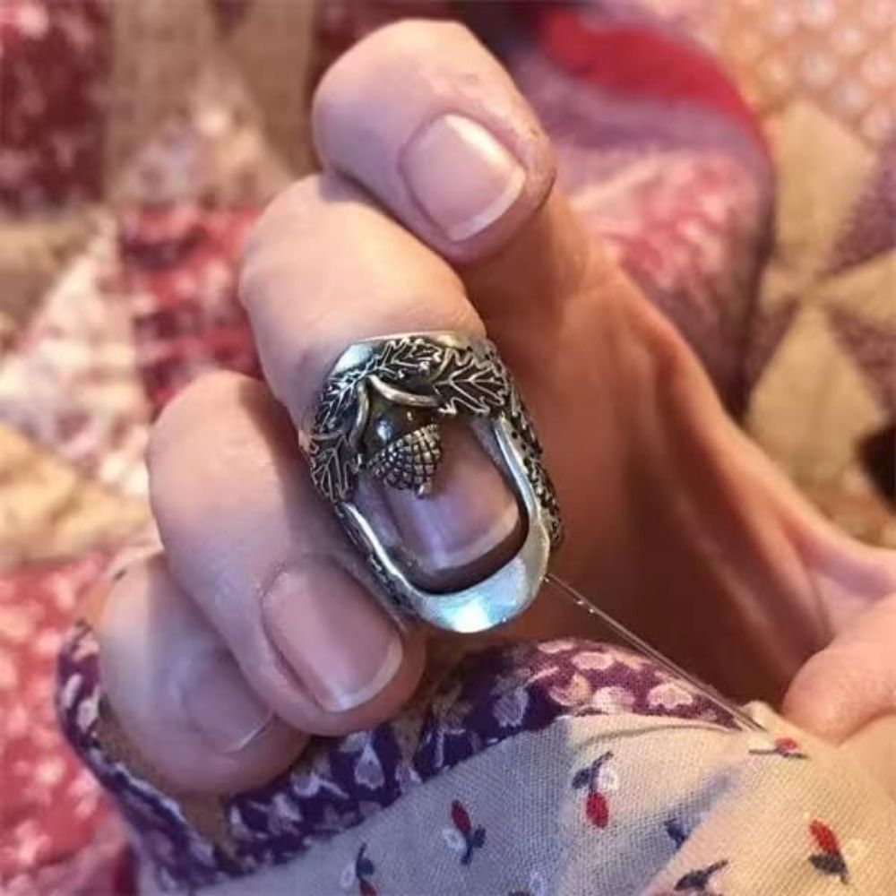 Dedal de Metal Aberto em Forma - Sewing Thimble Metal avaliação e preço