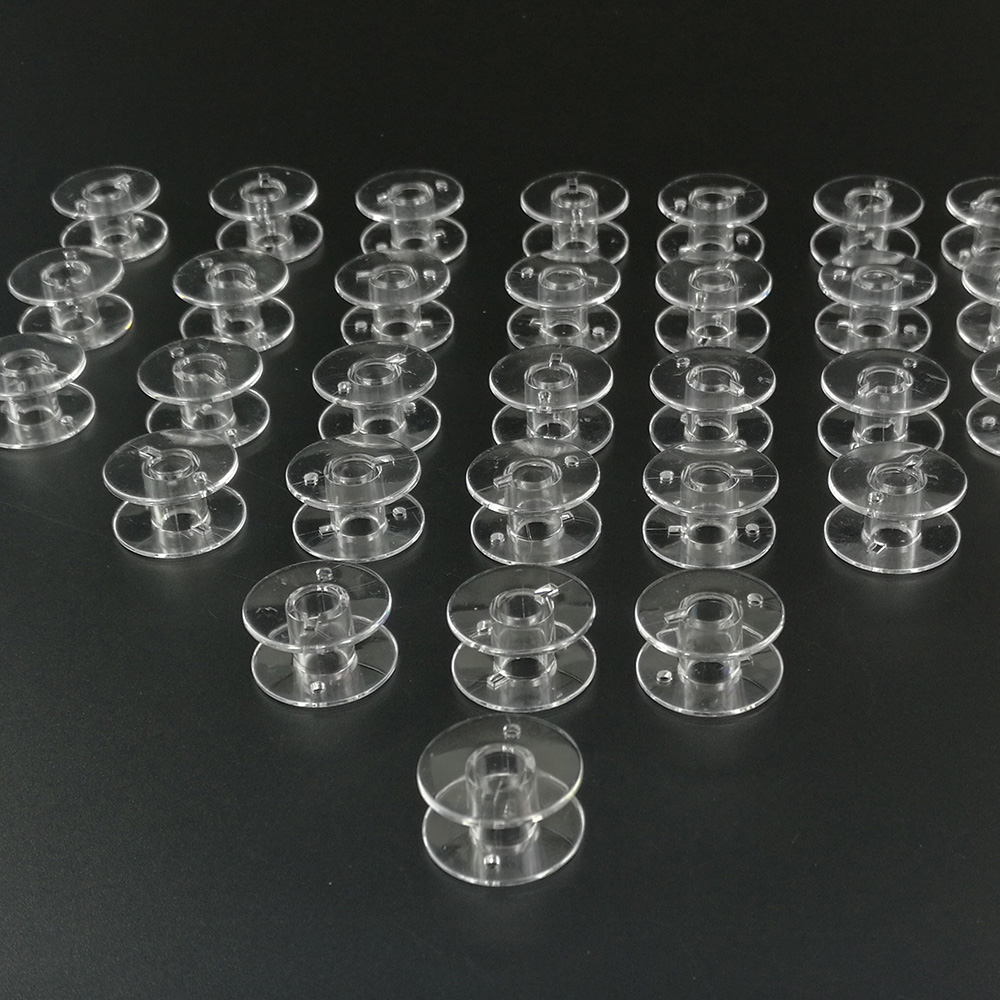 50 pçs plástico vazio fio bobi - Thread Bobbins Empty avaliação e preço