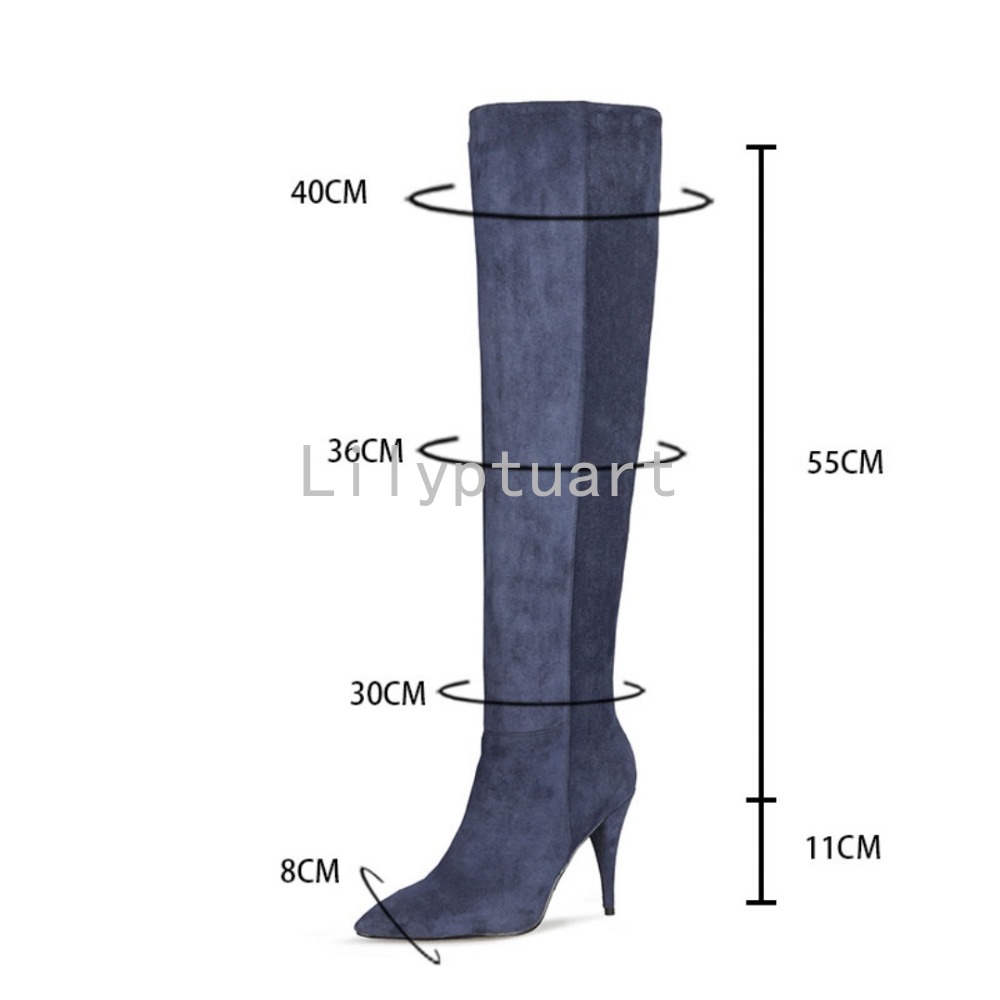 Botas Femininas de Camurça Azu - Sewing Fleece avaliação e preço