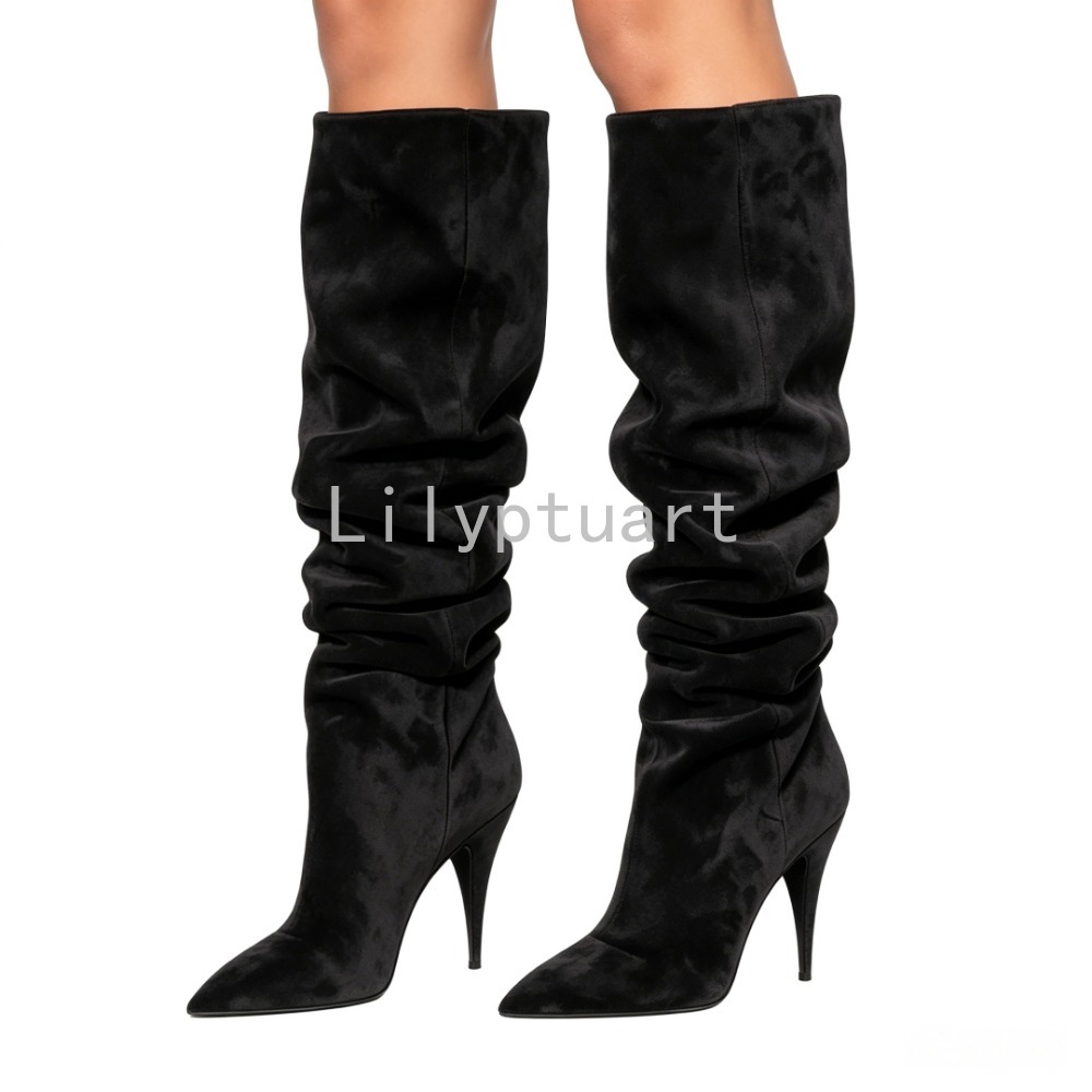 Botas Femininas de Camurça Azu - Sewing Fleece avaliação e preço