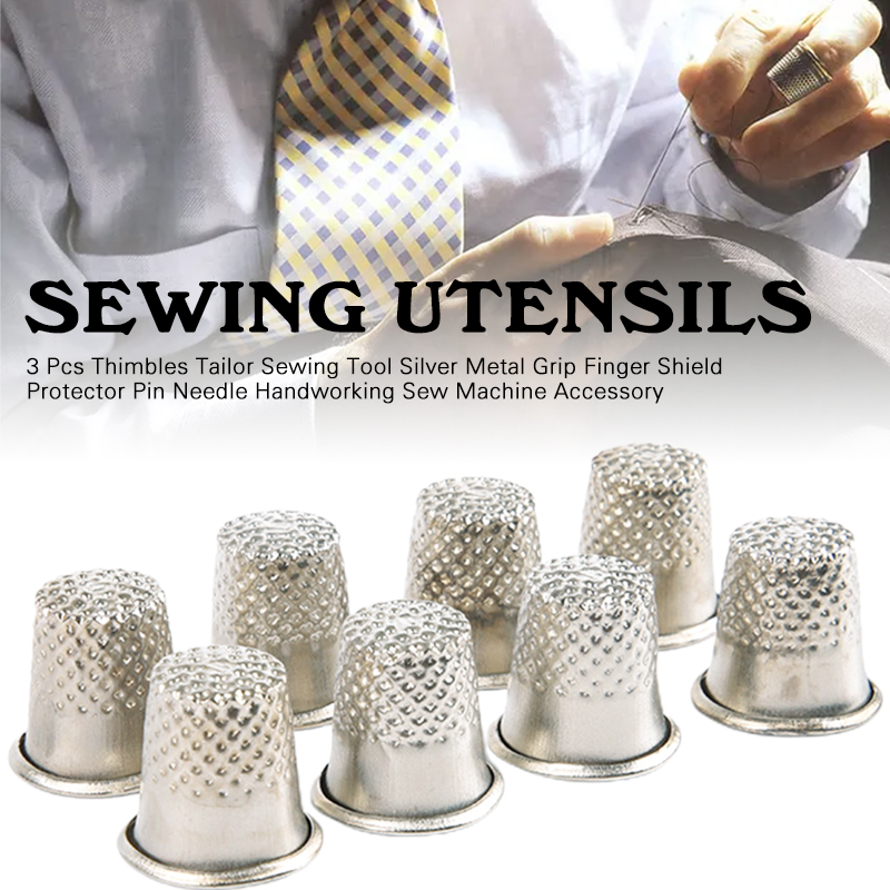 Dedal Metal Dedais De Costura, - Sewing Thimble Metal avaliação e preço