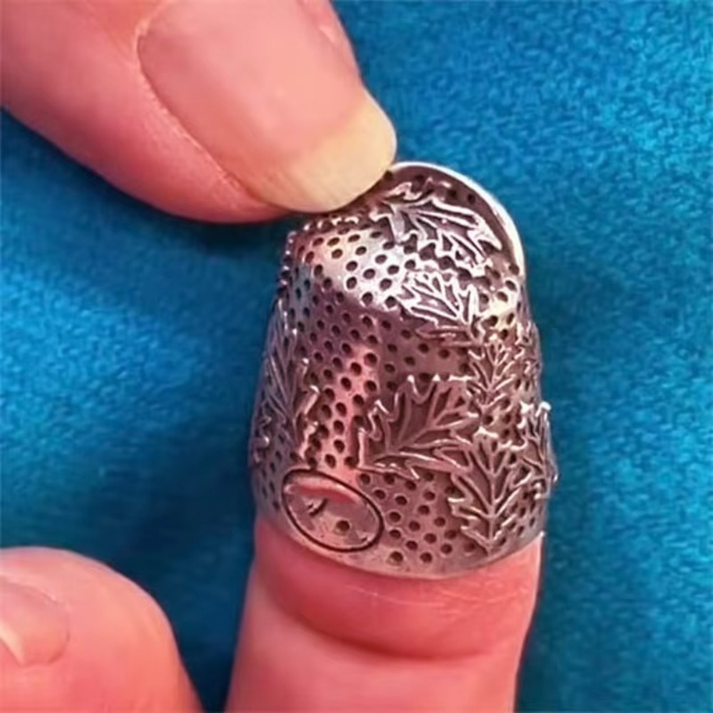 Metal aberto prego bolota deda - Sewing Thimble Metal avaliação e preço