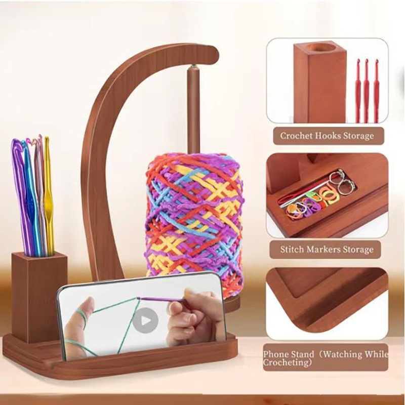 Suporte Giratório de Madeira p - Sewing Knit avaliação e preço