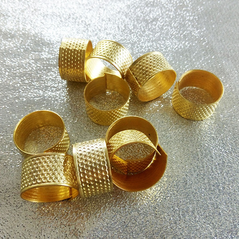 20 peças Dedal de Costura Ajus - Sewing Thimble Metal avaliação e preço