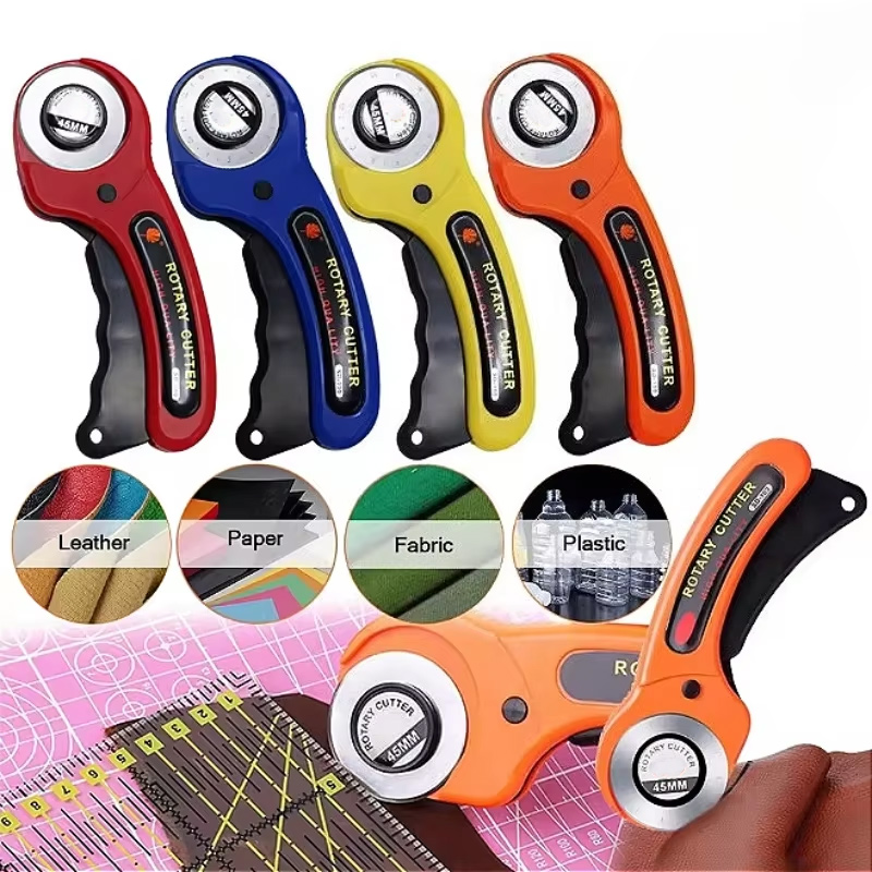 45mm rolo roda faca de corte d - Rotary Cutter Fabric avaliação e preço