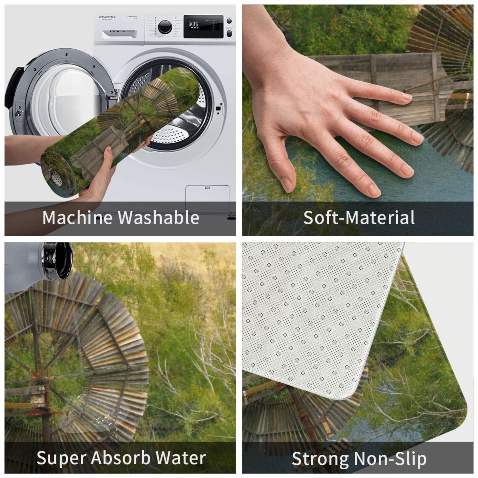 Moinho de vento de madeira tap - Century Textile & Sewing Supply Reviews avaliação e preço
