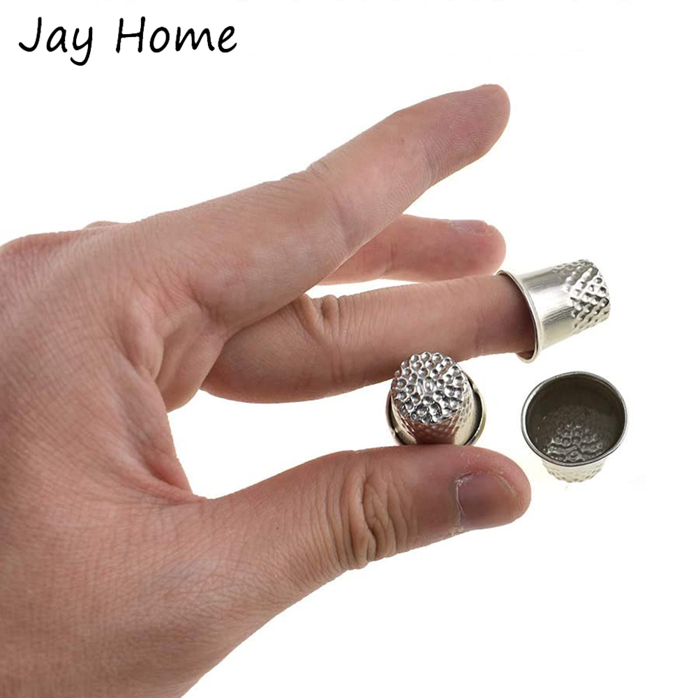 Protetor ponta do dedo de meta - Sewing Thimble Metal avaliação e preço