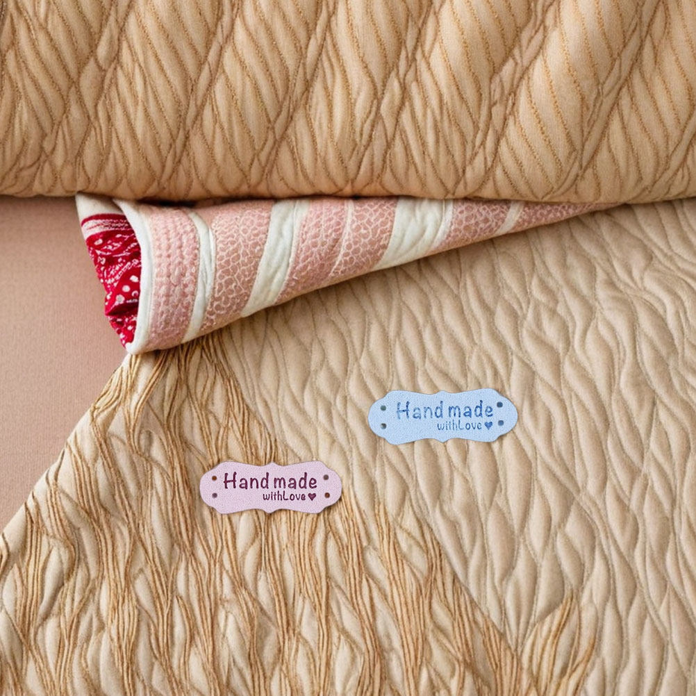 100 Etiquetas de Camurça Artes - Sewing Labels avaliação e preço