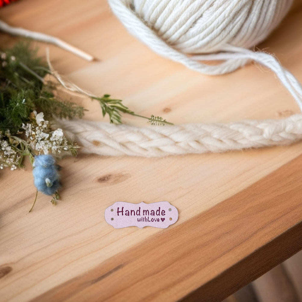 100 Etiquetas de Camurça Artes - Sewing Labels avaliação e preço