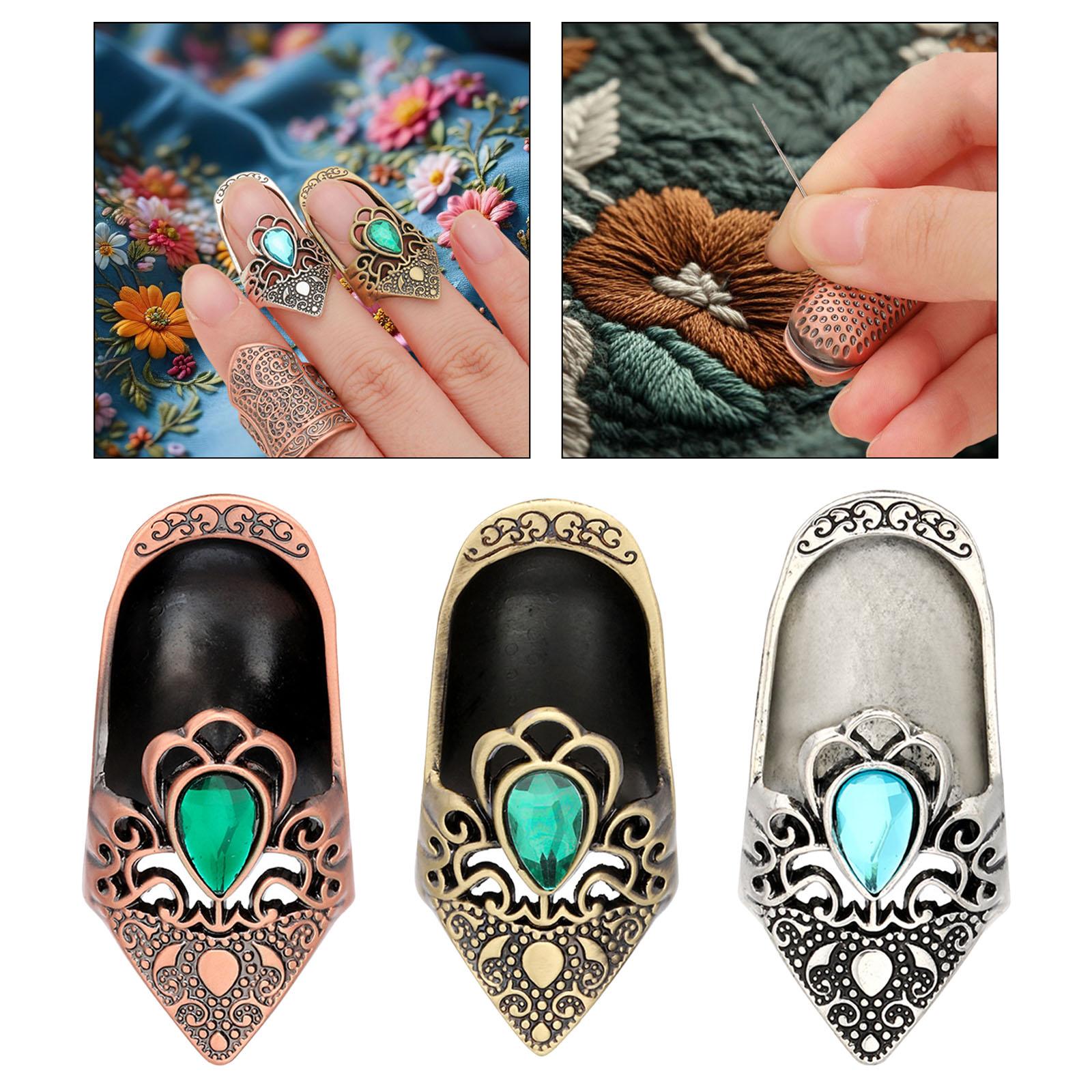 Dedal de Metal Estilo Antigo p - Sewing Thimble Metal avaliação e preço