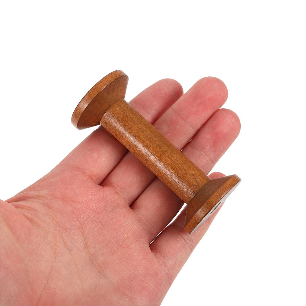 7 Peças de Bobinas de Madeira  - Thread Bobbins Empty avaliação e preço