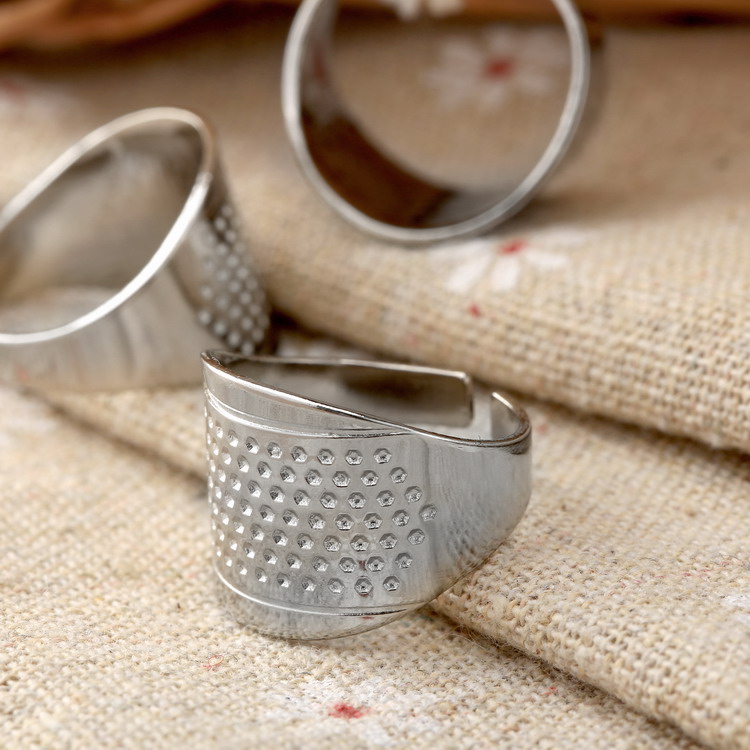 3 pçs de metal dedo dedais alf - Sewing Thimble Metal avaliação e preço