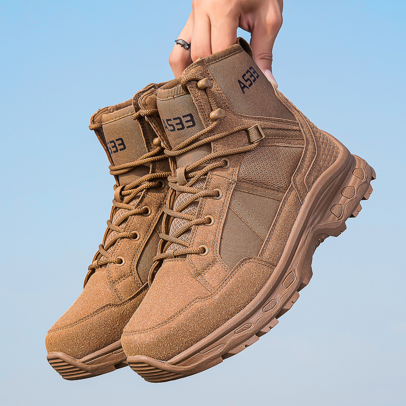 Botas táticas militares mascul - Sewing Zipper avaliação e preço
