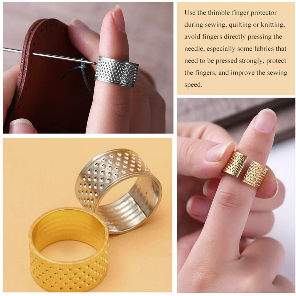 Dedal de costura para trabalho - Sewing Thimble Metal avaliação e preço