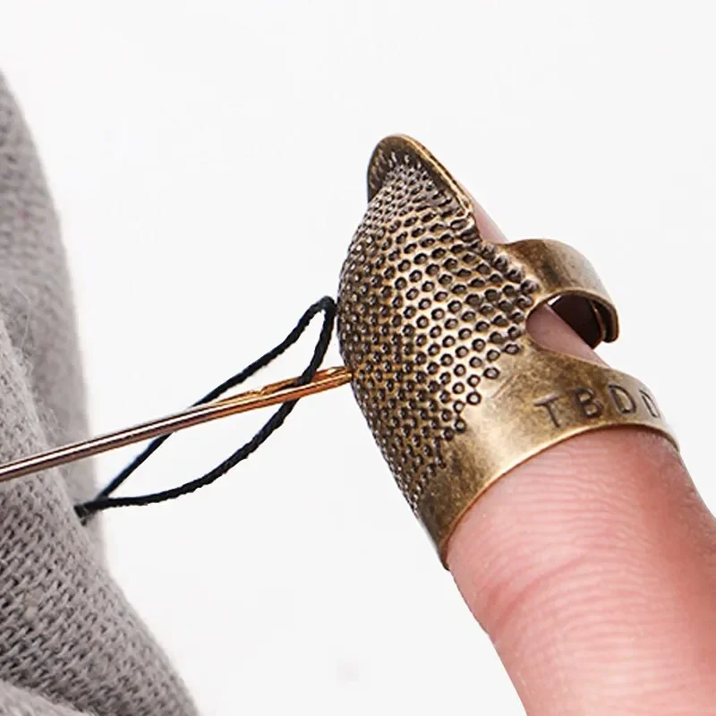 2 pçs dedal de cobre costura r - Sewing Thimble Metal avaliação e preço