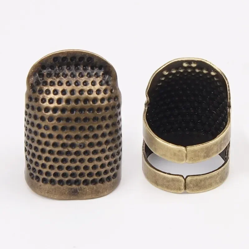 2 pçs dedal de cobre costura r - Sewing Thimble Metal avaliação e preço