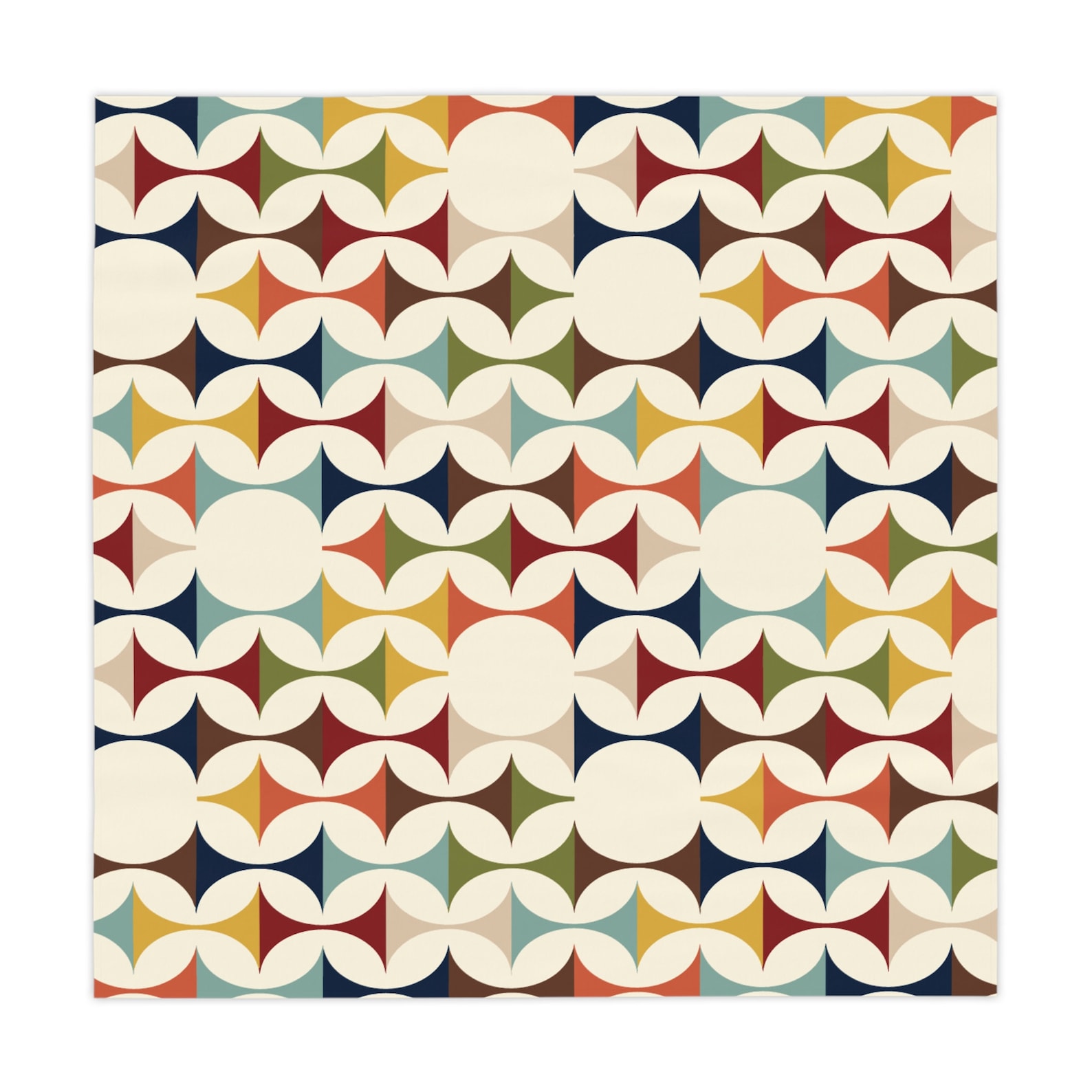 Toalha de Mesa Geométrica Retr - Century Textile & Sewing Supply Reviews avaliação e preço