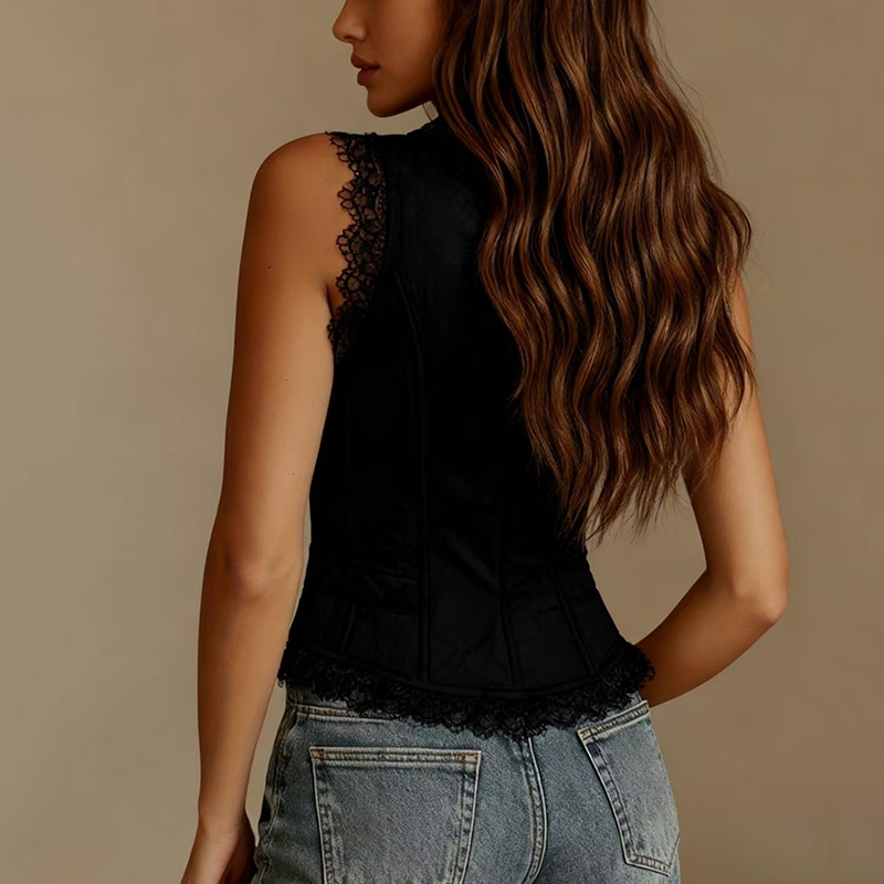 Colete Feminino Jacken com Dec - Sewing Vest avaliação e preço