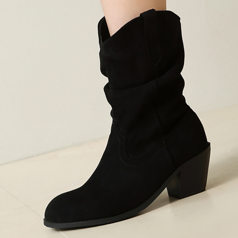 Botas de tornozelo plissadas p - Sewing Fleece avaliação e preço