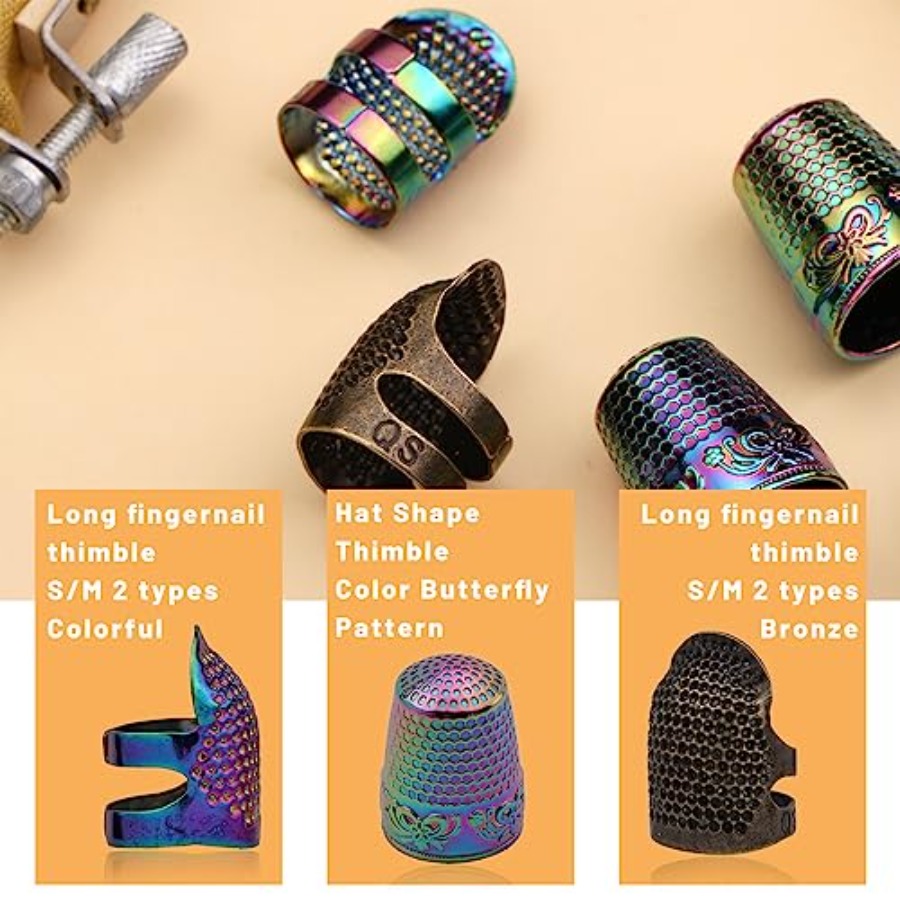 Dedais para Costura Manual, 6  - Sewing Thimble Metal avaliação e preço