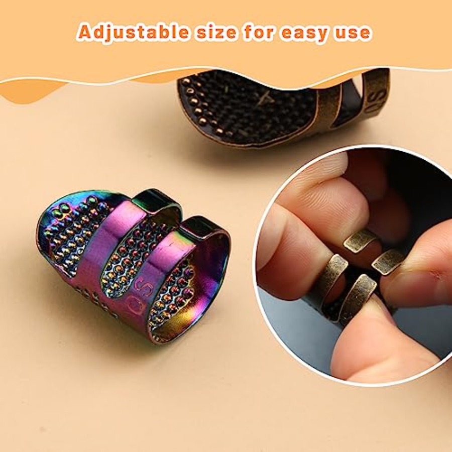 Dedais para Costura Manual, 6  - Sewing Thimble Metal avaliação e preço