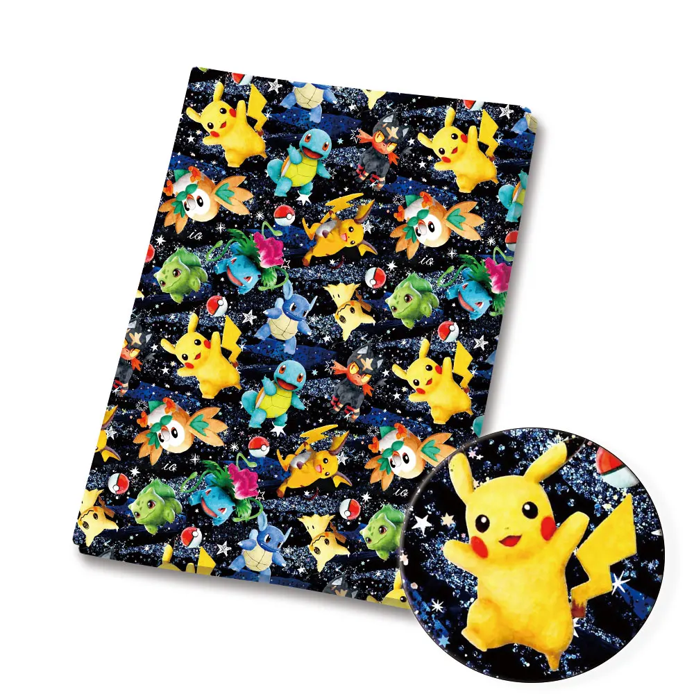 Pokémon Cartoon tecido impress - Sewing Production avaliação e preço