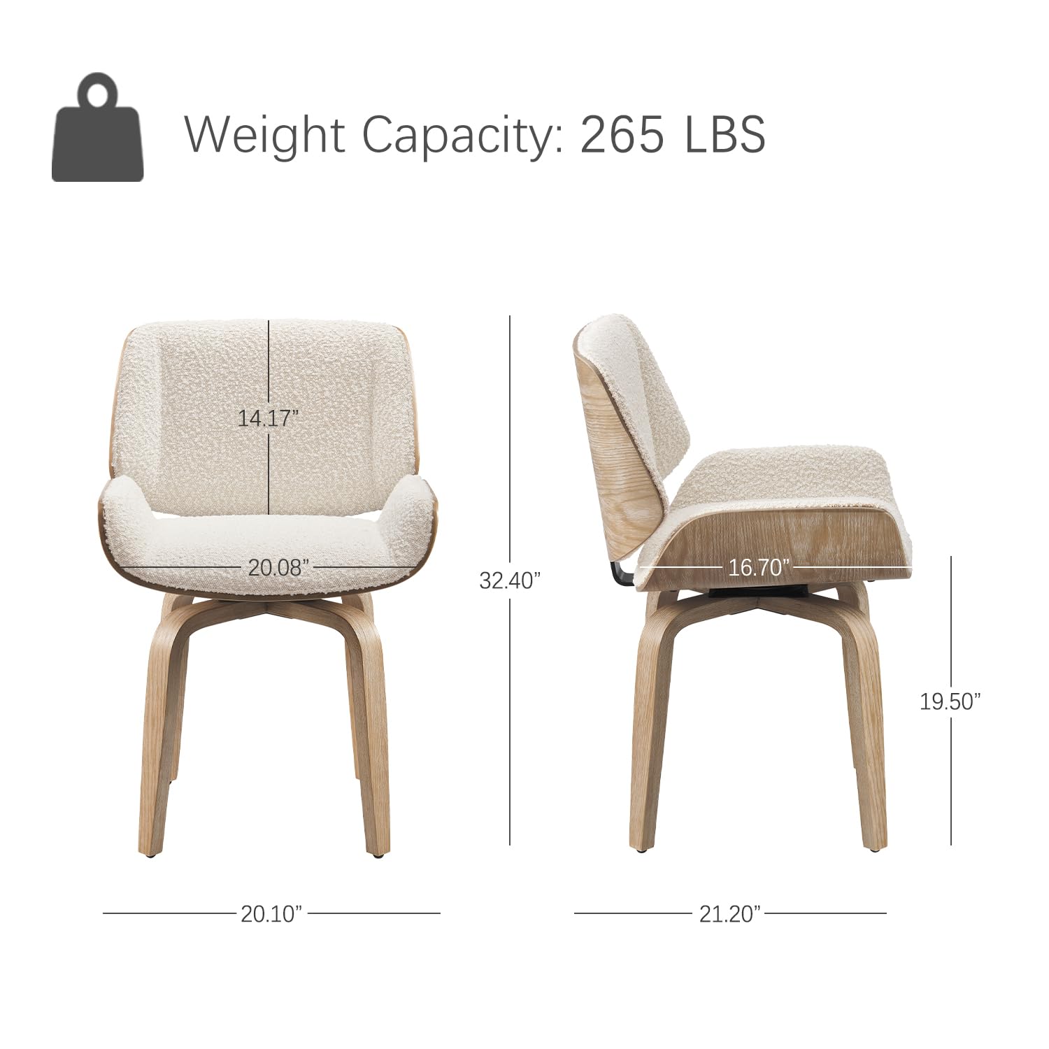 Cadeira de Jantar Giratória, C - Century Textile & Sewing Supply Reviews avaliação e preço