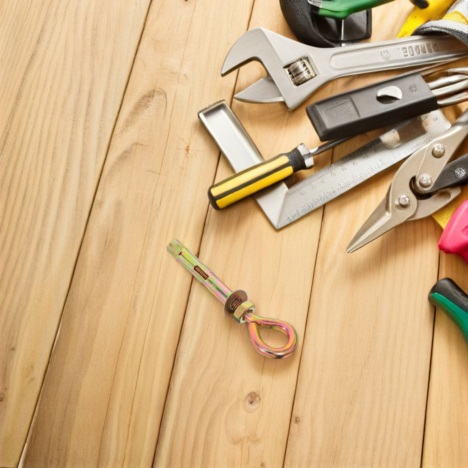 8 Peças Parafusos de Expansão  - Hook Eye Fastener avaliação e preço