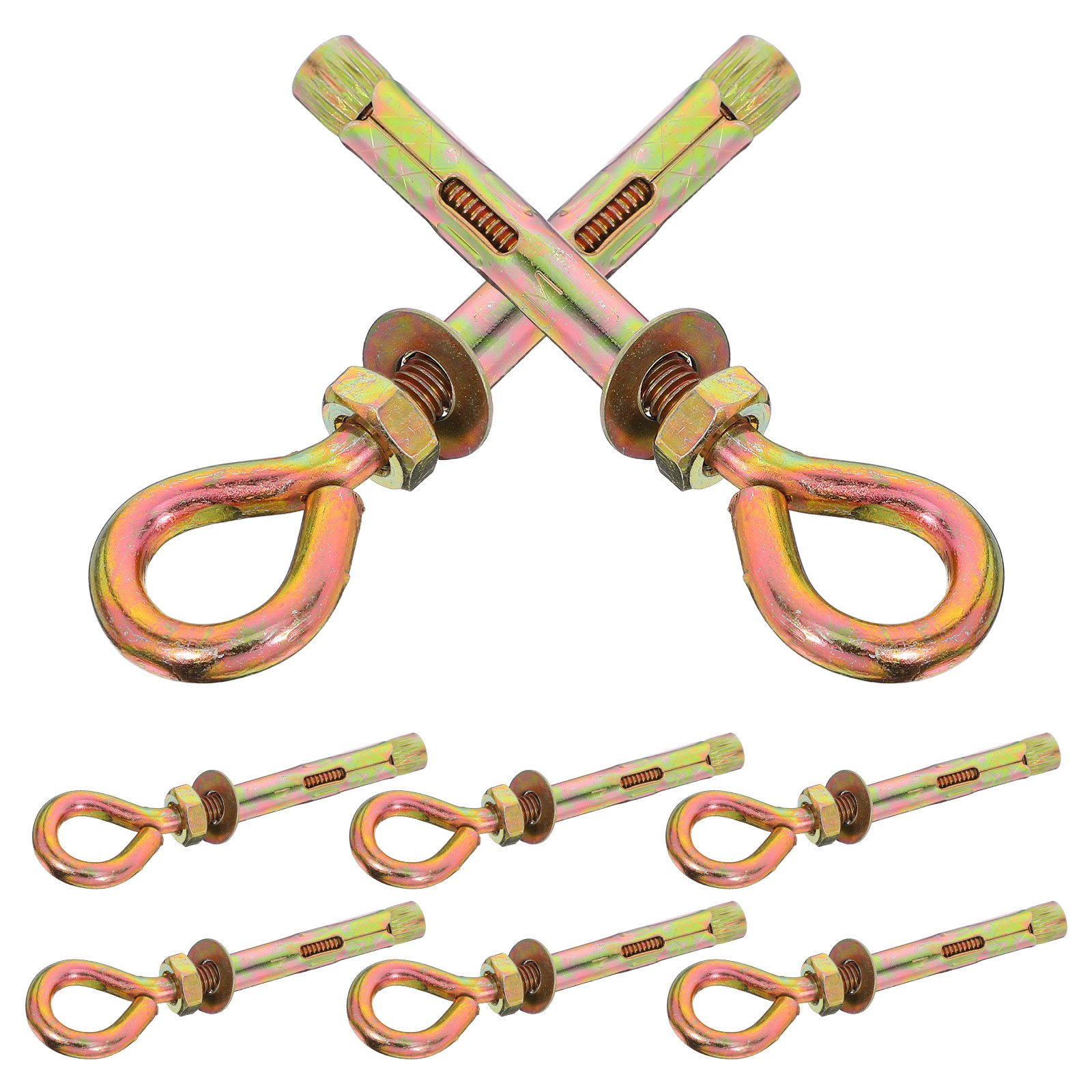 8 Peças Parafusos de Expansão  - Hook Eye Fastener avaliação e preço