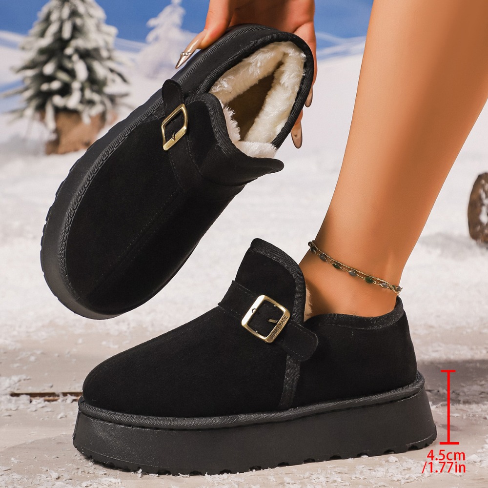 Botas de Neve Femininas de Inv - Sewing Fleece avaliação e preço