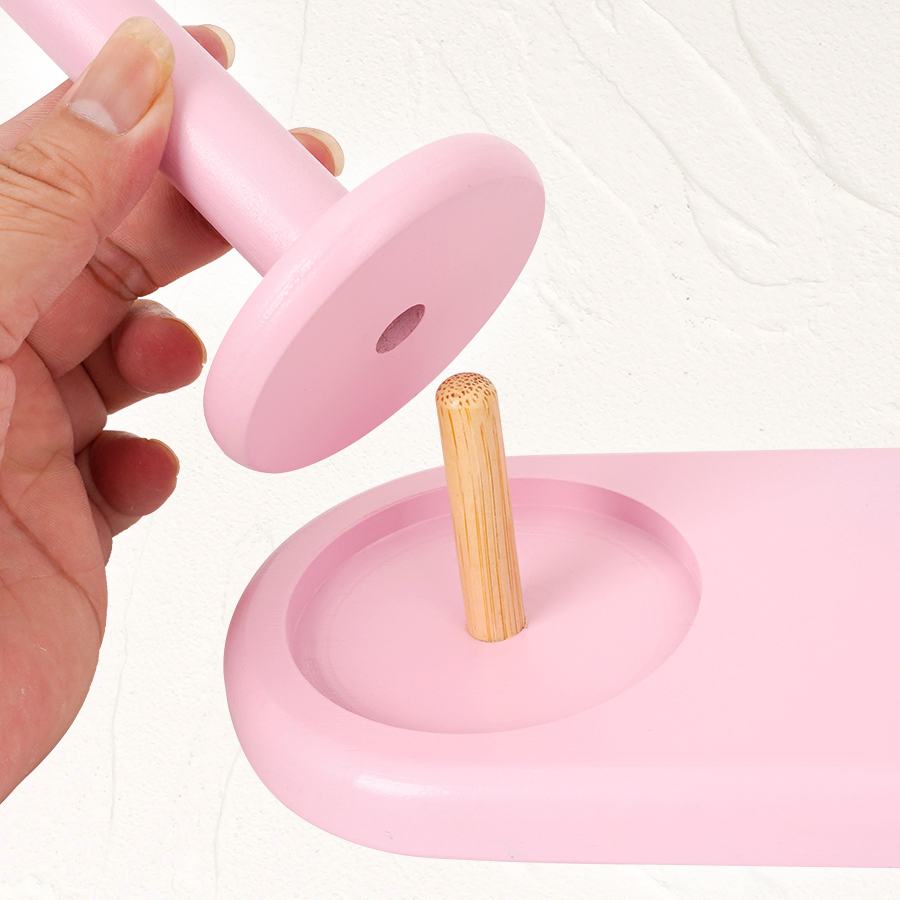 Suporte de Fio de Madeira de E - Sewing Production avaliação e preço