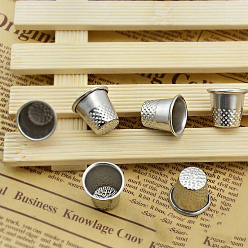 10 Peças Protetores de Dedo de - Sewing Thimble Metal avaliação e preço