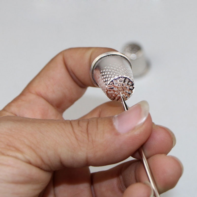 10 Peças Protetores de Dedo de - Sewing Thimble Metal avaliação e preço