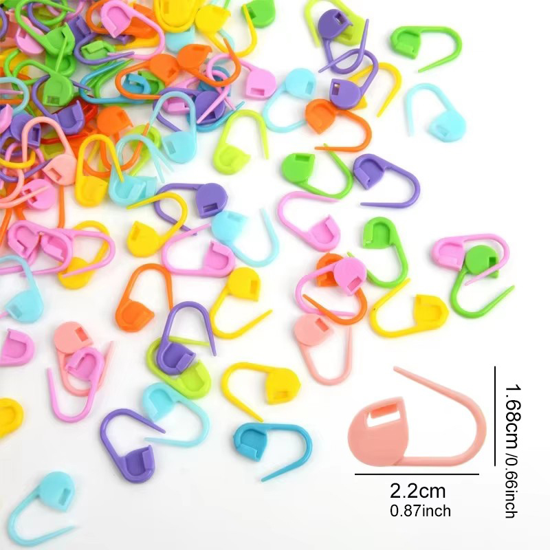 100 Peças de Clipes Coloridos  - Sewing Production avaliação e preço