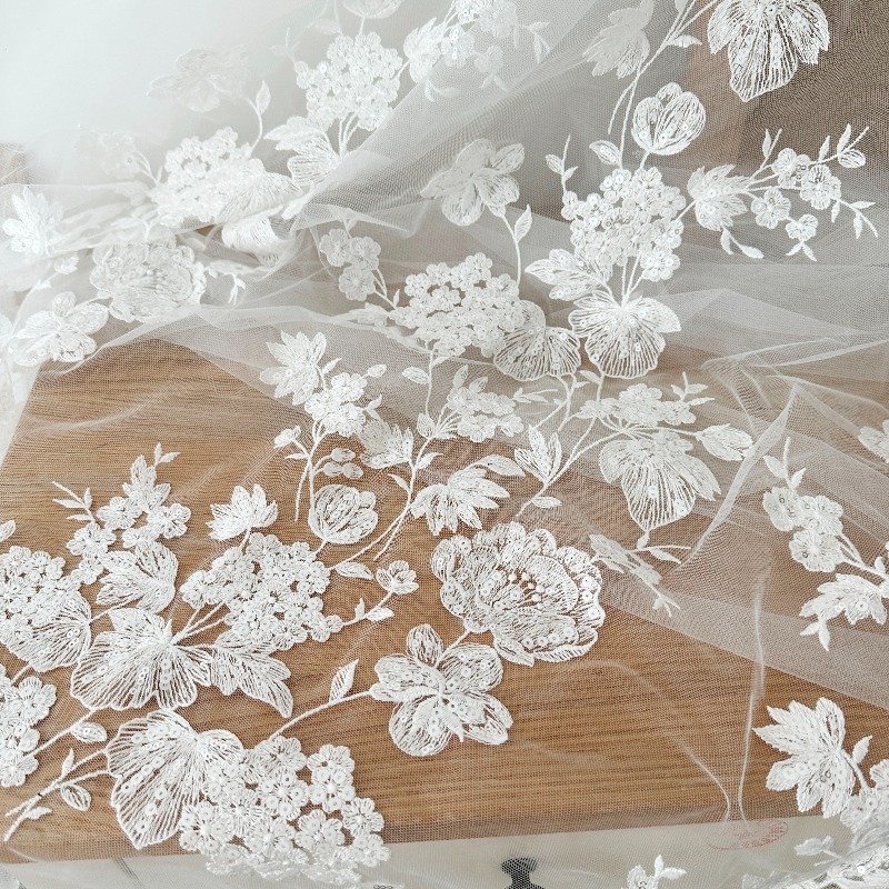 Tecido de Renda de Algodão com - Sewing Net avaliação e preço
